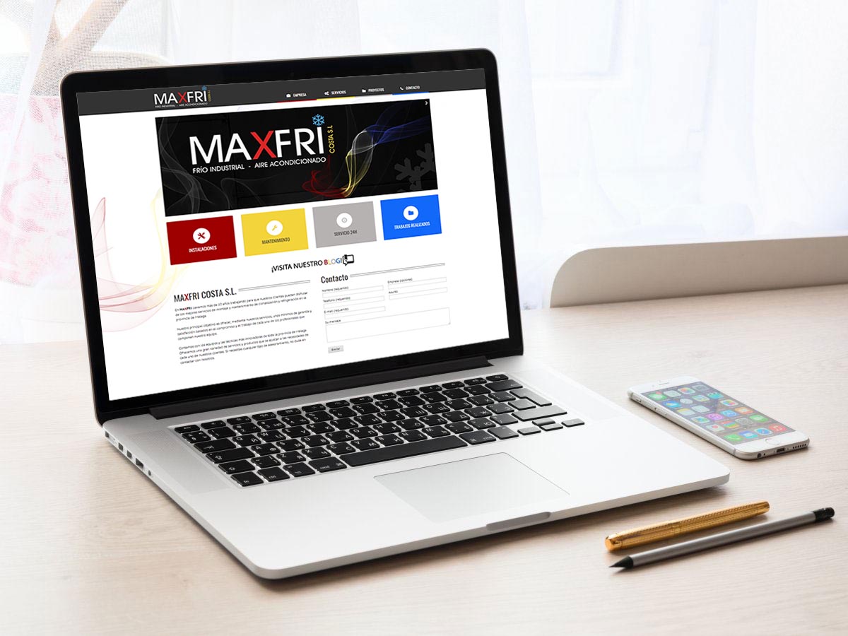 Maxfri — Climatización y Frío Industrial